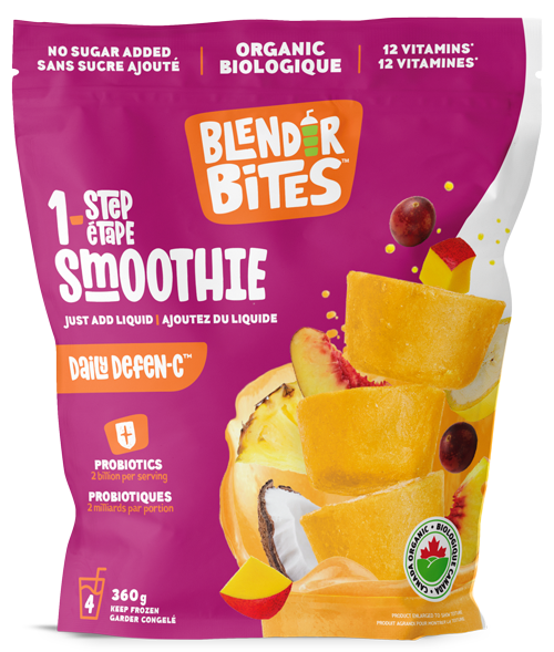 Easy Gut and Immune Health Smoothie Pucks Daily DefenC